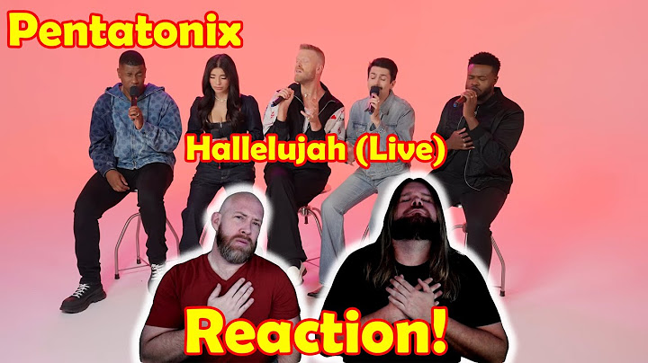 Musicians react to hearing Pentatonix - Hallelujah (Live)!!!