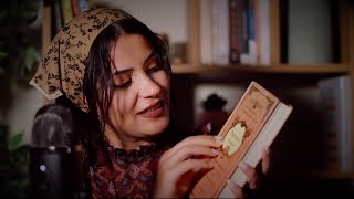 ASMR BookShop بائعة الكتب وأجواء استرخاء رح تساعدك على النوم بعمق اي اس ام ار