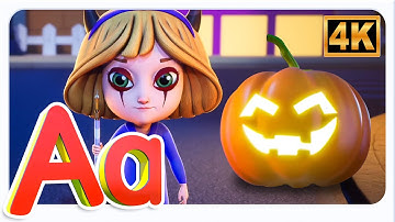 There’s a Scary Pumpkin | Halloween Song and Spooky Rhyme for Kids