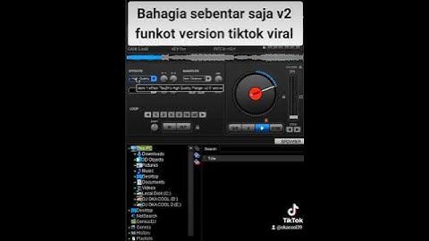 bahagia sebentar saja v2 funkot version tiktok viral