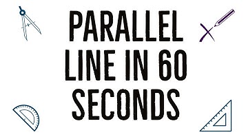 O Level/IGCSE Math - Loci - How to Construct Parallel lines?
