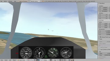 Blender Game. UPBGE. Air combat