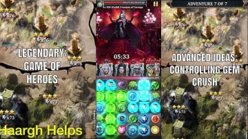 LGOH: Controlling Gem Crush to maximize your power