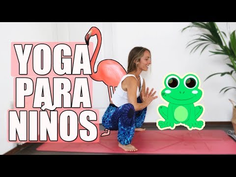 YOGA PARA NIÑOS 👶 en español con animales 🐶