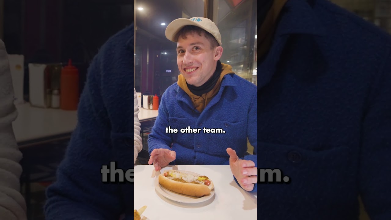 Two Brits try Detroit Coney Island's!