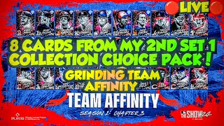🔴 LIVE 8 CARDS AWAY FROM MY 2ND SET 1 COLLECTION CHOICE PACK SO WE'RE GRINDING TEAM AFFINITY!