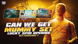 Can We Get Yellow Mummy Set Lucky Spin | 🔥 PUBG MOBILE 🔥