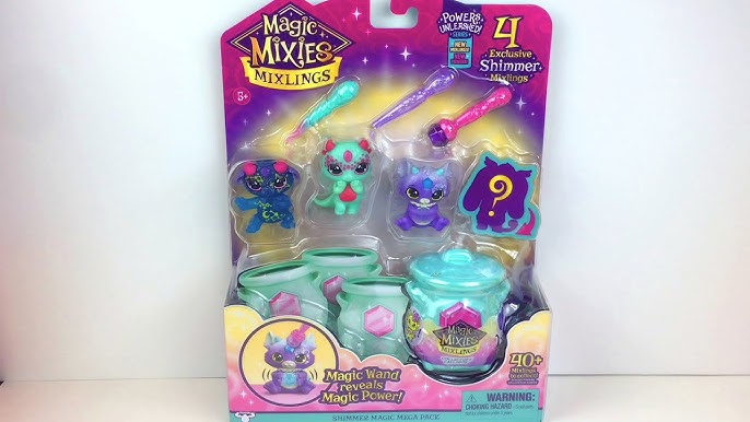 Magic Mixies Mixlings Magic Glitter Mega 4-Pack