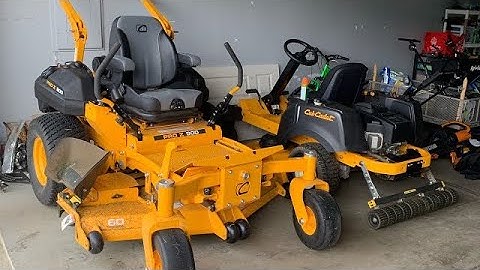 Cub Cadet Pro Z 960L POV Mowing Footage