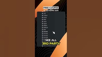 Automate 3rd Party VST