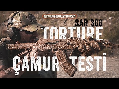 Sarsılmaz SAR 308 | Çamur Testi | Torture Test