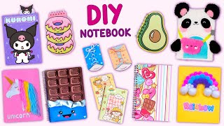 12 DIY NOTEBOOK IDEAS - Handmade Notebooks and Notebook Cover Ideas