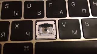 Как правильно снять кнопку/клавишу Macbook 2016/2017 Как правильно снять кнопку/клавишу Macbook 2016/2017