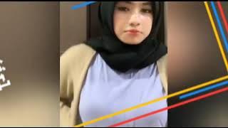 tiktok jilbab gunung gede no bra