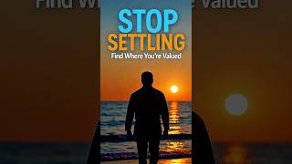 Stop Settling — Find Where You’re Valued | Denzel Washington #shorts  #motivation
