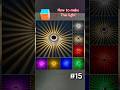 Easy to make wall decoration lights #shorts