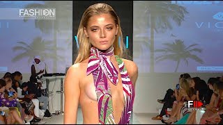 VICHI SWIM Art Hearts Fashion Beach Miami Swim Week 2017 SS 2018 - Fashion Channel