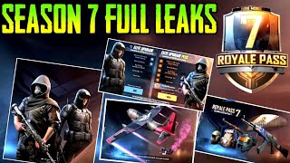 Season 7 Royal Pass Rewards Leaked Pubg Mobile | Pubg Free ... - 