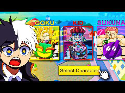 EVERY BOSS I TURN INTO A RANDOM ANIME CHARACTER in BLOX FRUITS!!