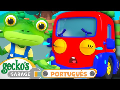 Bebê Caminhão perde sua chupeta | 2 HORAS DE GECKO | Garagem do Gecko em Português | Desenhos