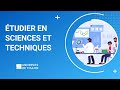 Tudier en sciences et techniques  luniversit de toulon