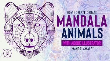 Creating Ornate Mandala Animals in Adobe Illustrator