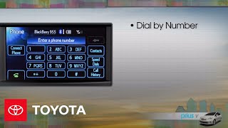 2012 Prius v How-To: Making Calls | 2012  Prius v | Toyota screenshot 4