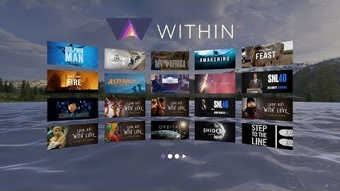 Within Launches WebVR Site to Stream VR Experiences to Any Device