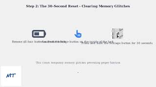 How To Fix Schlage Encode Lock Not Working After Battery Change - Battery Install + Reset/Calibrate Wealth