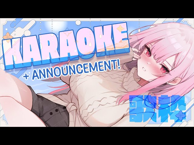 【KARAOKE || 歌枠】singing for you! + announcement?! #calliolive #hololiveenglishのサムネイル