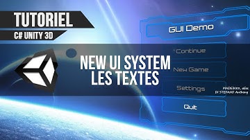 [C#][TUTO FR] Unity 4.6 - Nouveau système UI, les textes