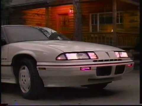 1989 Pontiac Grand Prix commercial.
