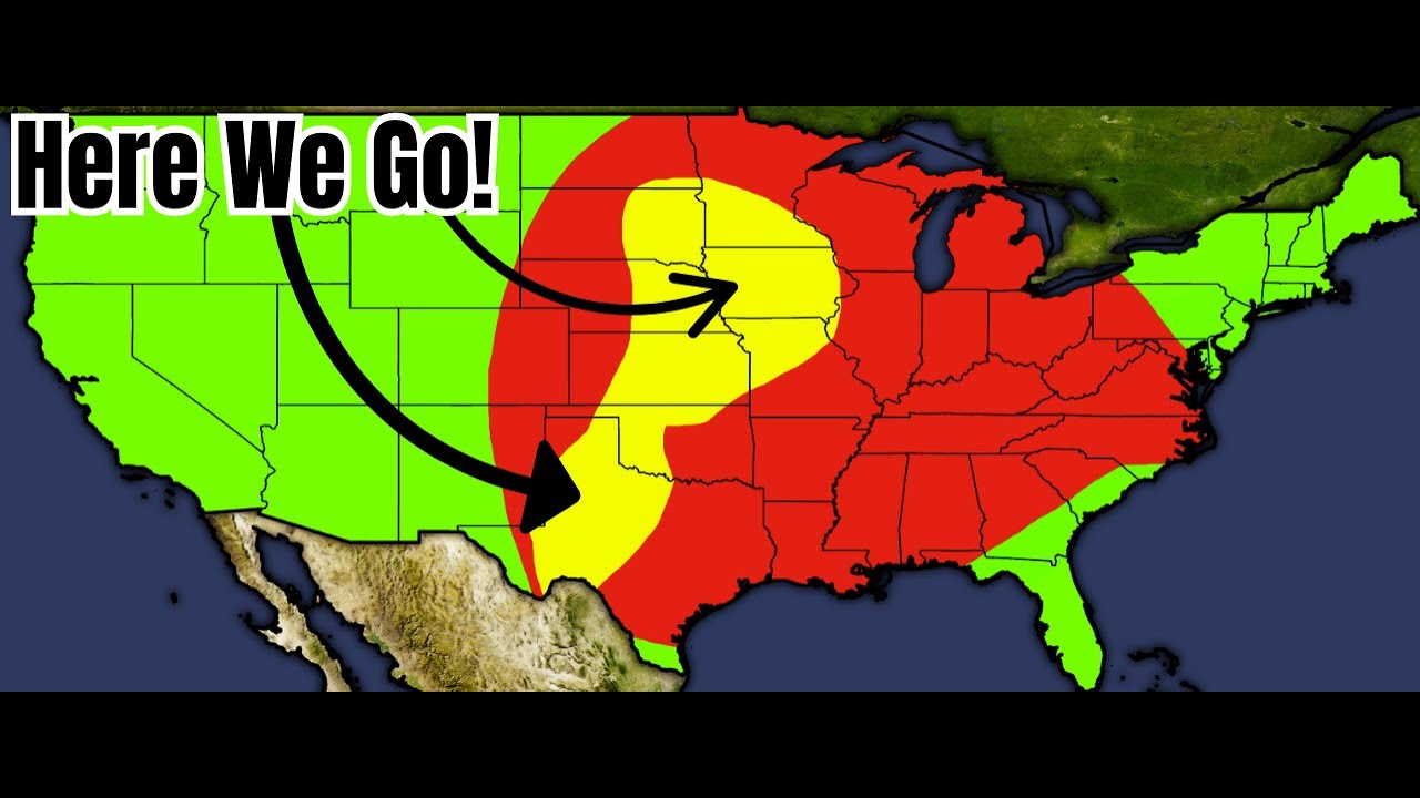 Potential Late April Severe Weather Outbreak Early Next Week! - YouTube