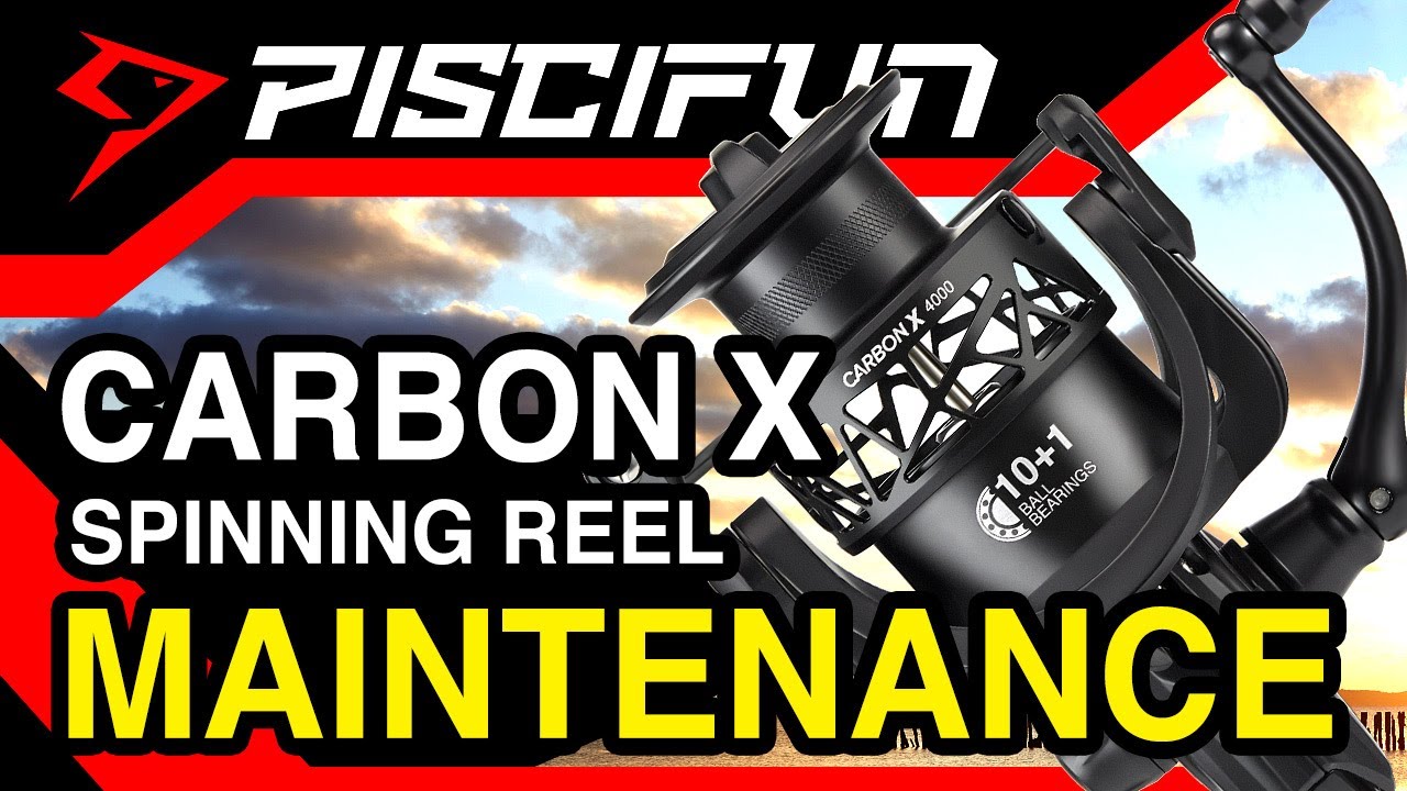 PISCIFUN Tear Down Carbon X II Spinning Reel 