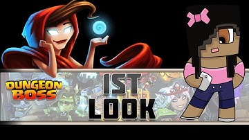 Dungeon Boss : First Look Chapter One Gameplay