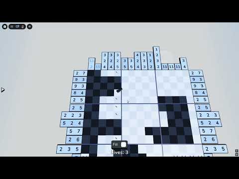 Gameboysix's Nonogram - 1:12 PB (Roblox)