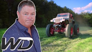 Mike Brewer Has Fun Driving A Texas Monster Truck! | Mike Brewer's World of Cars