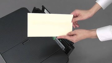 How to Load an Envelope Brother MFCJ5620DW MFCJ5520DW