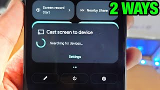 Google Pixel 6a How To Screen Mirror to TV [Wireless / With HDMI Cable]
