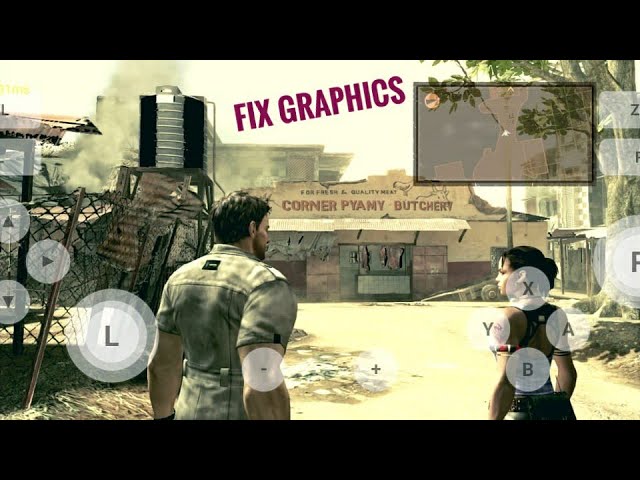 Resident Evil 5 Gameplay On Skyline Edge V72 Emulator Android +