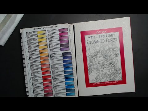 Видео: It MUST be a Coloring Sunday - Color & Chat with CLAldridgeArt in Enchanted Forest w/DerwentInktense