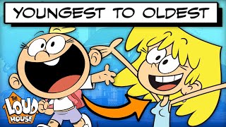 Every Loud House Character Ranked Youngest to Oldest! | The Loud House