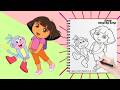 How to Draw Dora &amp; Boots SUPER EASY! 😍 Step-by-Step for Kids 2026