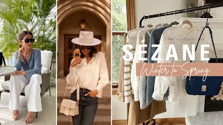 Winter to Spring Outfits 2023 | Sezane Haul