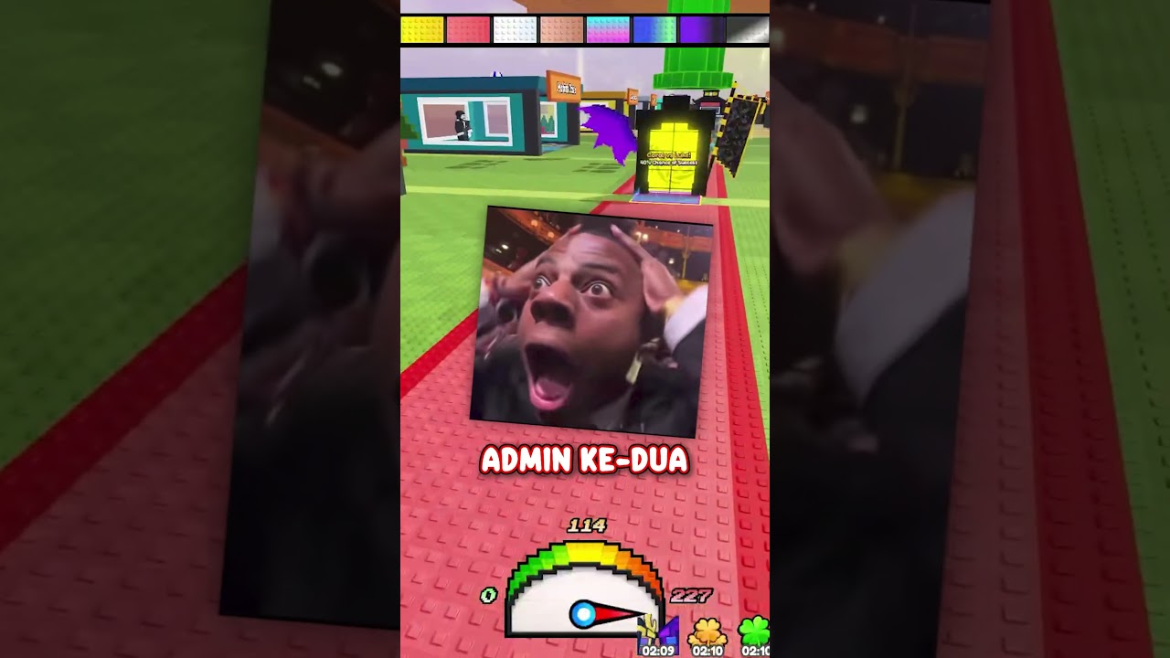 AKU Jadi KESAYANGAN ADMIN Di Be A LUCKY BLOCK