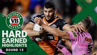 NRL Highlights | Tough Twal lifts for Tigers I VB Hard Earned I Round 13 I NRL 2021