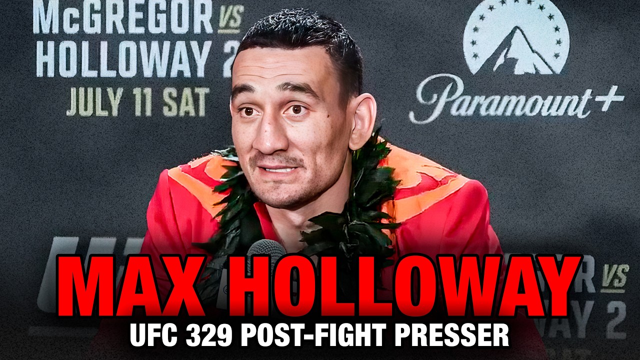 Max Holloway noticed something wrong with Conor McGregor before fight started
