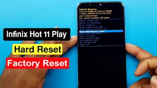 Infinix Hot 11 Play Hard Reset | Infinix Hot 11 Play [ X688B ] Factory Reset & Pattren Unlock |