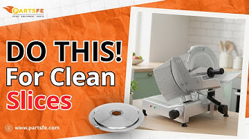 How to Sharpen a Bizerba GSP Automatic meat Slicer Blade (Part #000000038111167000) - PartsFe
