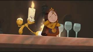 Beauty and the Beast 2 Lumiere Burns Cogsworth
